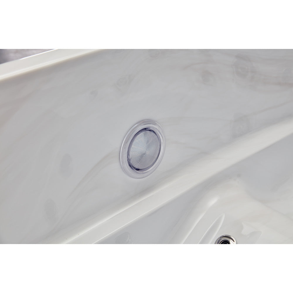 Luxury Spas Riley 3 Person Hot Tub — 26 Jet Compact Spa (WS-291)