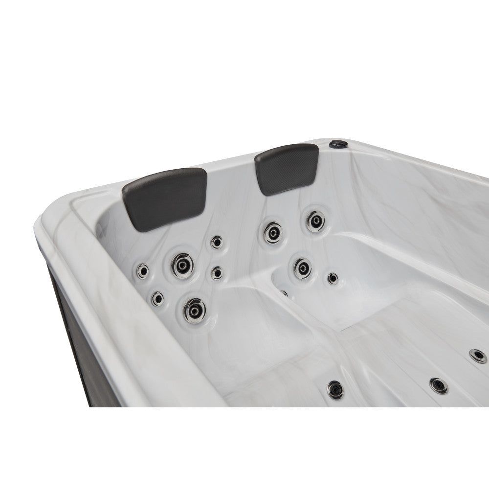 Luxury Spas Riley 3 Person Hot Tub — 26 Jet Compact Spa (WS-291)