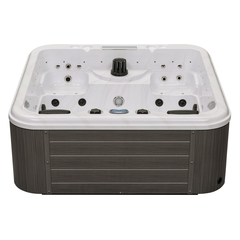 Luxury Spas Social 5 Person Hot Tub — 47 Jet Party Spa (WS-297)