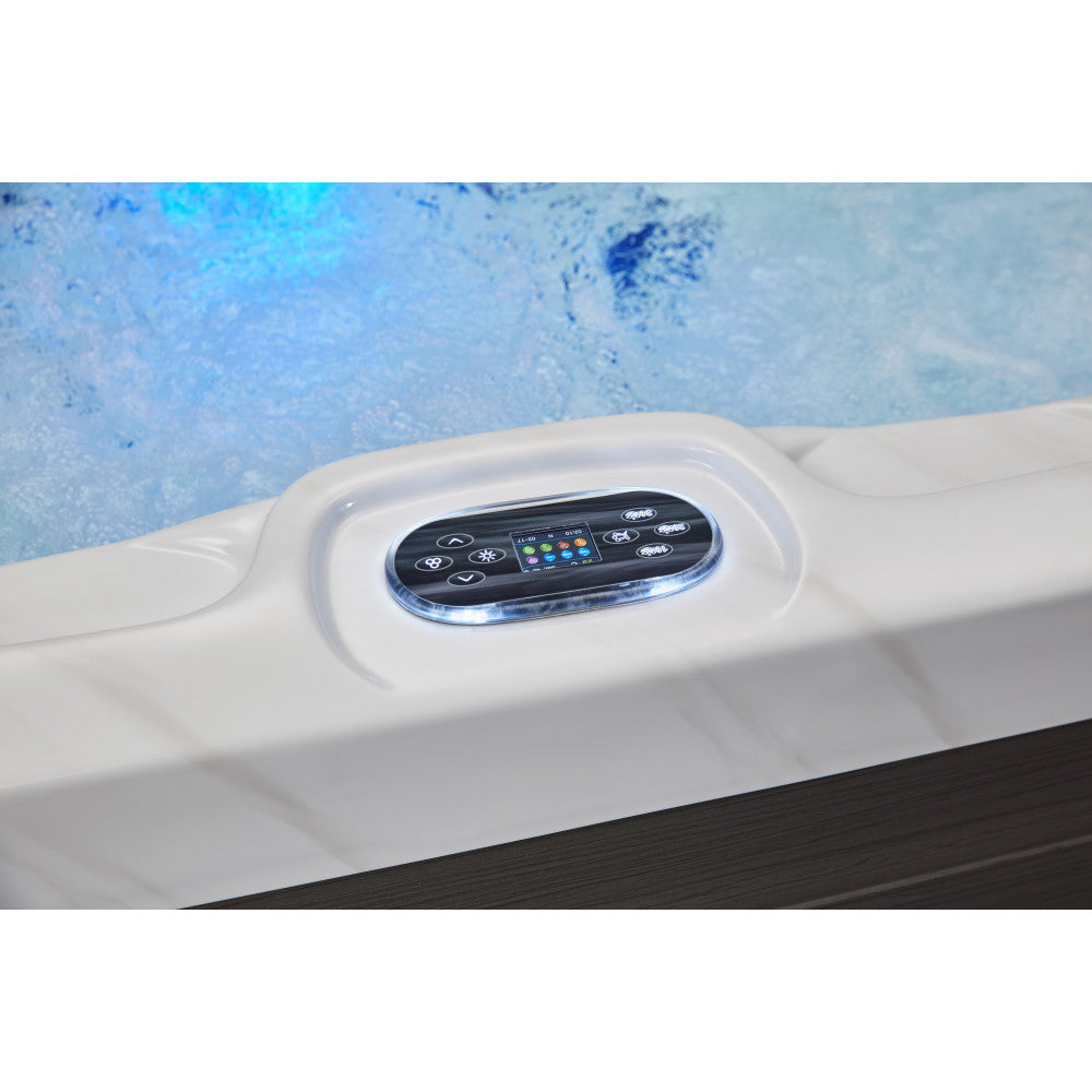Luxury Spas Victoria 6 Person Hot Tub — 60 Stainless Steel Jet Spa (WS-693)