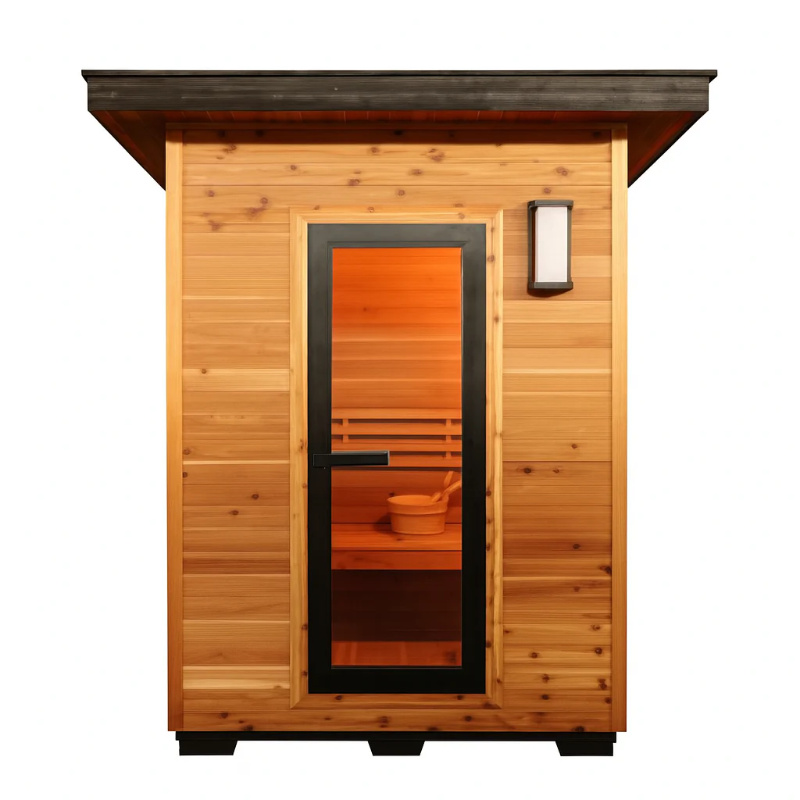 SunRay Seneca 3-Person Contemporary Outdoor Sauna - Image 2