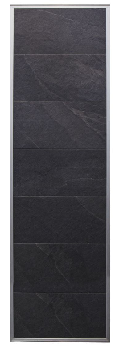 Decorative Stone Wall, Aluminum Frames, 83.6" H