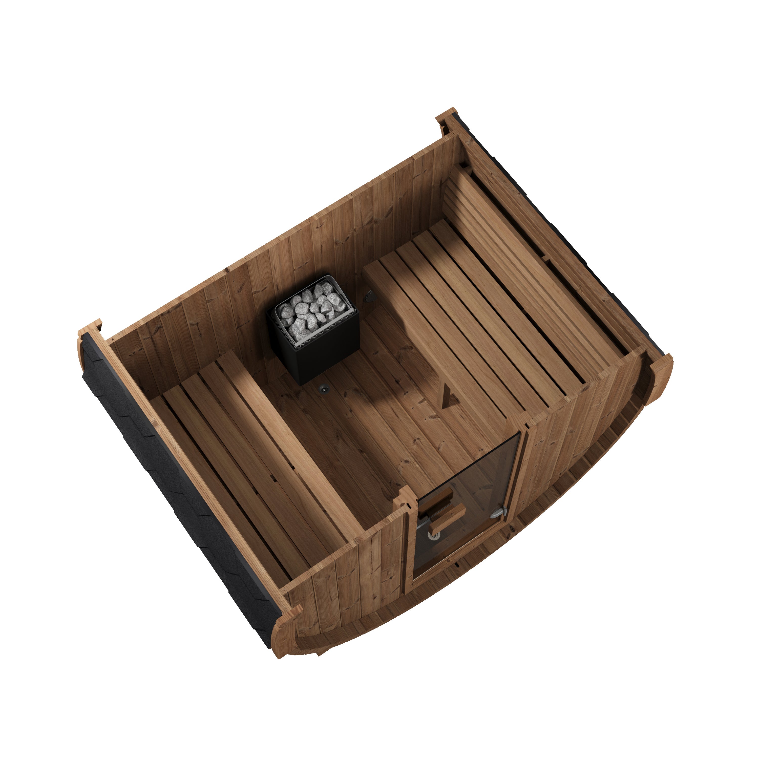 SaunaLife Model E6 Barrel Sauna (SL-MODELE6)