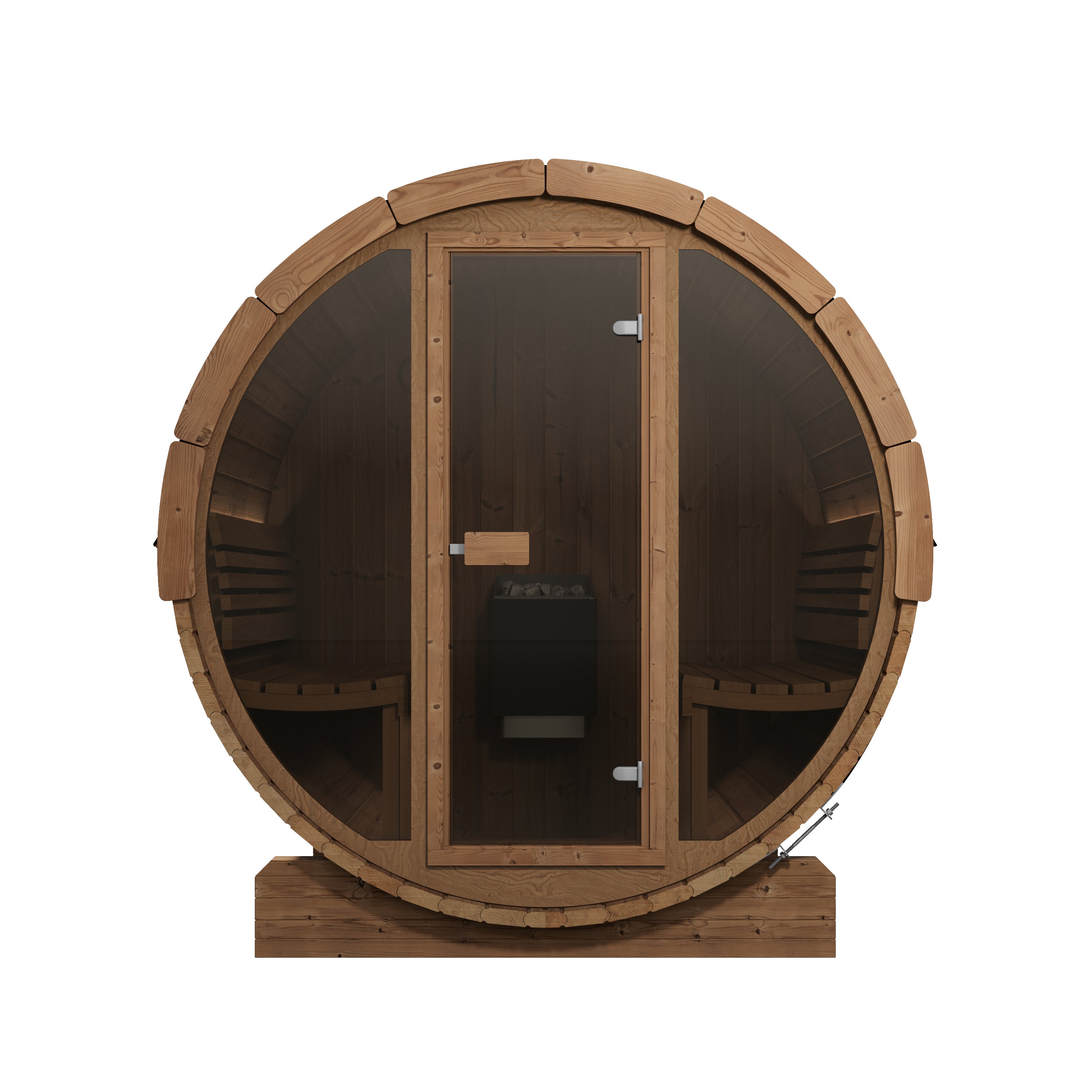 SaunaLife Model E7G Barrel Sauna (SL-MODELE7G)