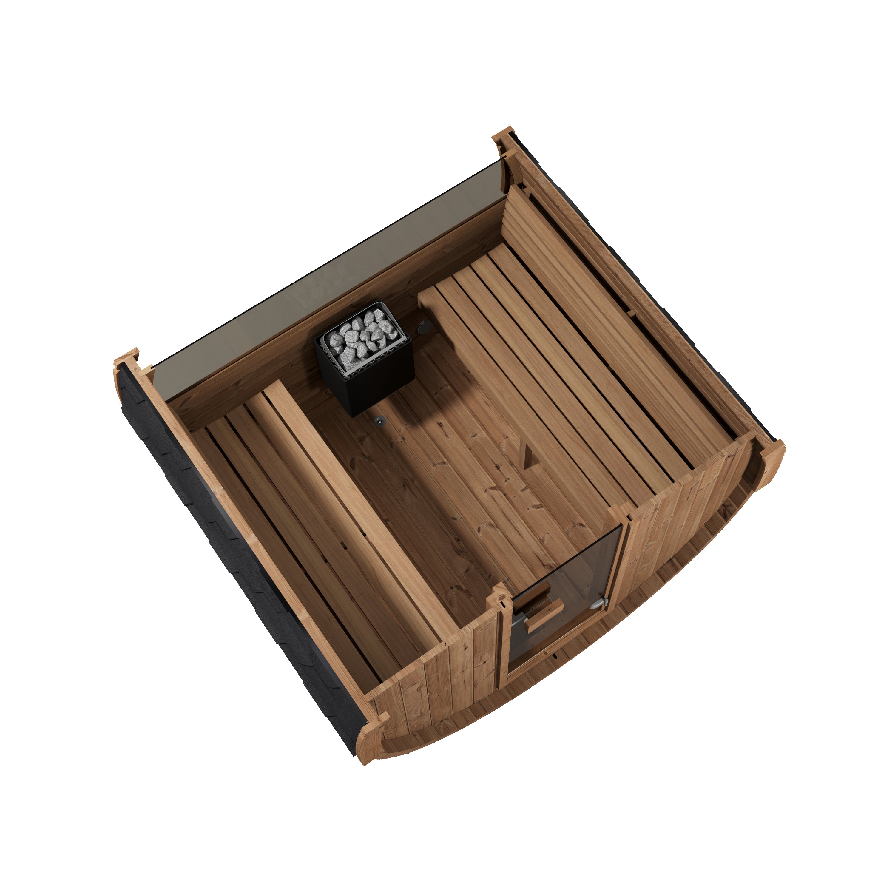 SaunaLife Model E7W Barrel Sauna (SL-MODELE7W)