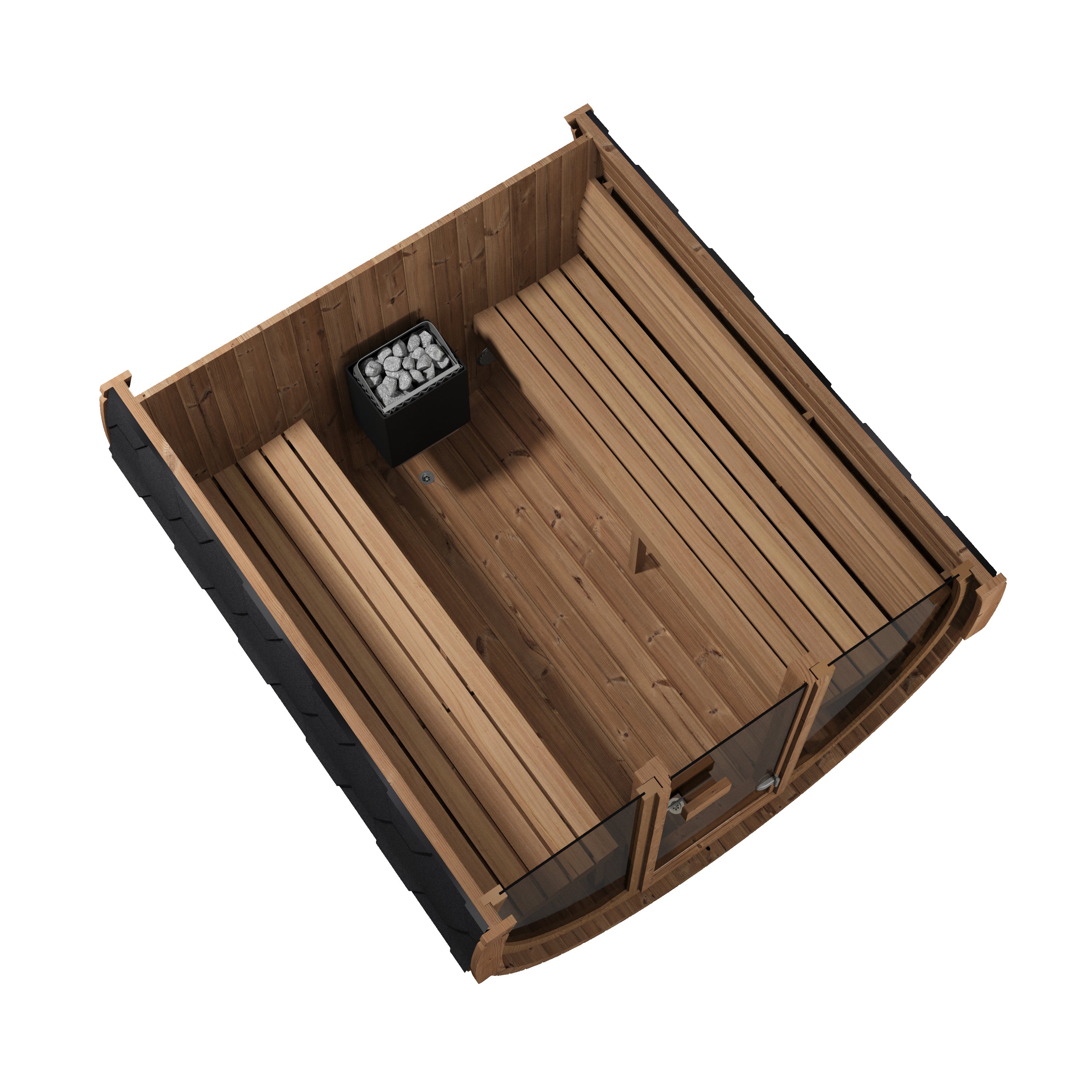 SaunaLife Model E8G Barrel Sauna (SL-MODELE8G)