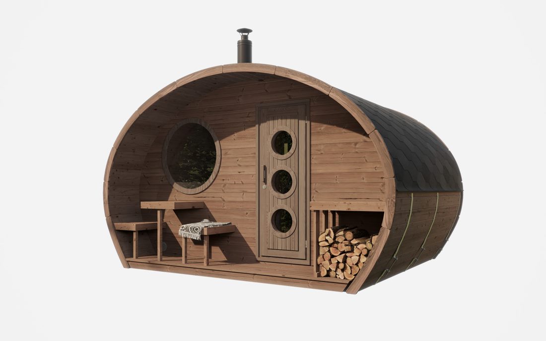 SaunaLife Model G11 Outdoor Sauna (SL-MODELG11)