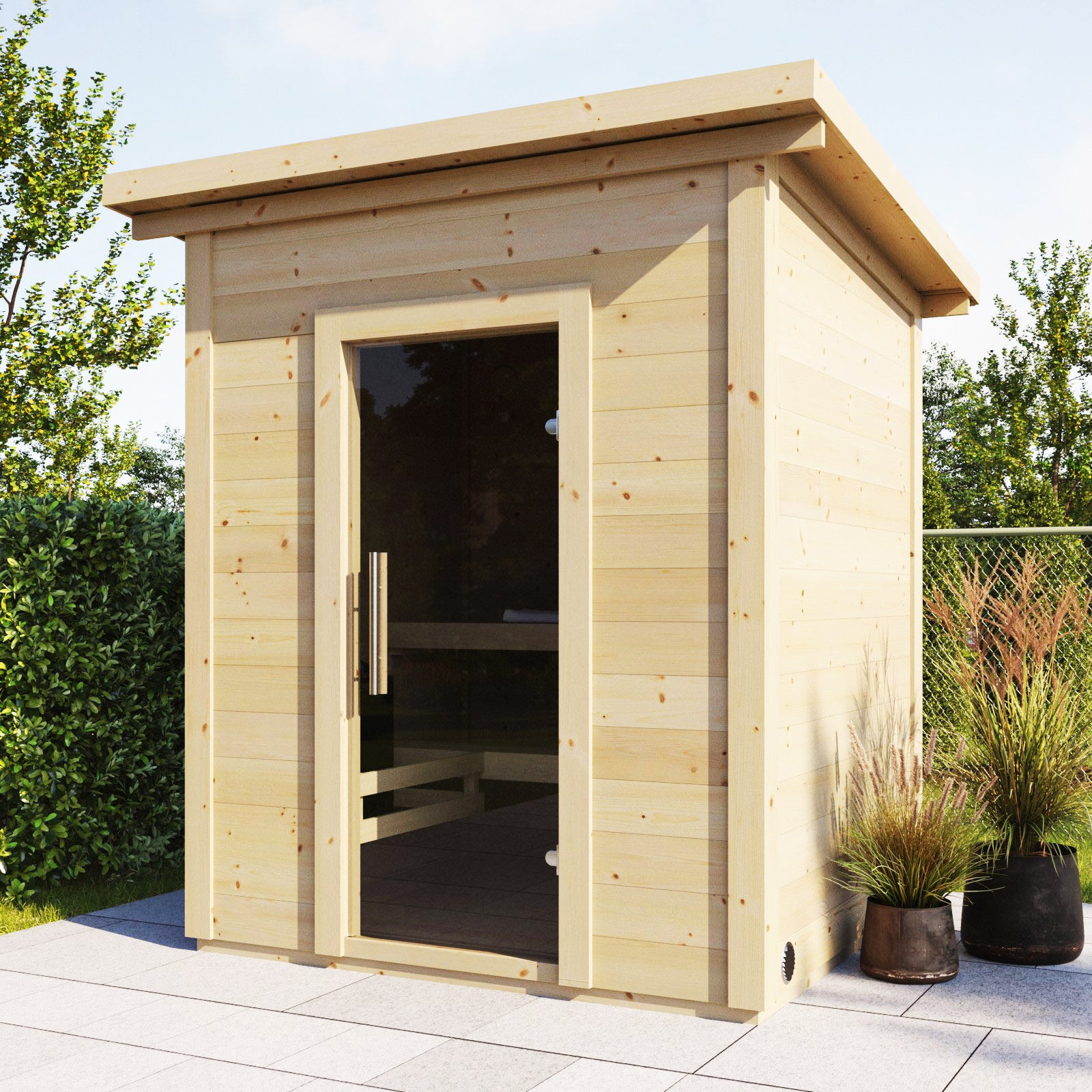 SaunaLife Model G2 Outdoor Sauna (SL-MODELG2)