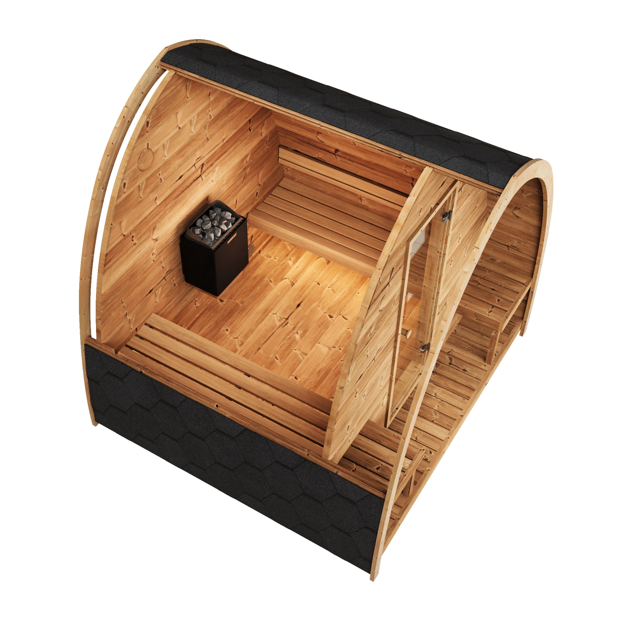 SaunaLife Model G3 Outdoor Sauna (SL-MODELG3)