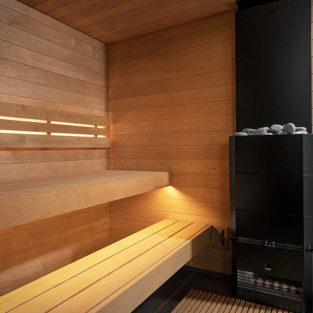 SaunaLife Model G6 Outdoor Sauna (SL-MODELG6-R)