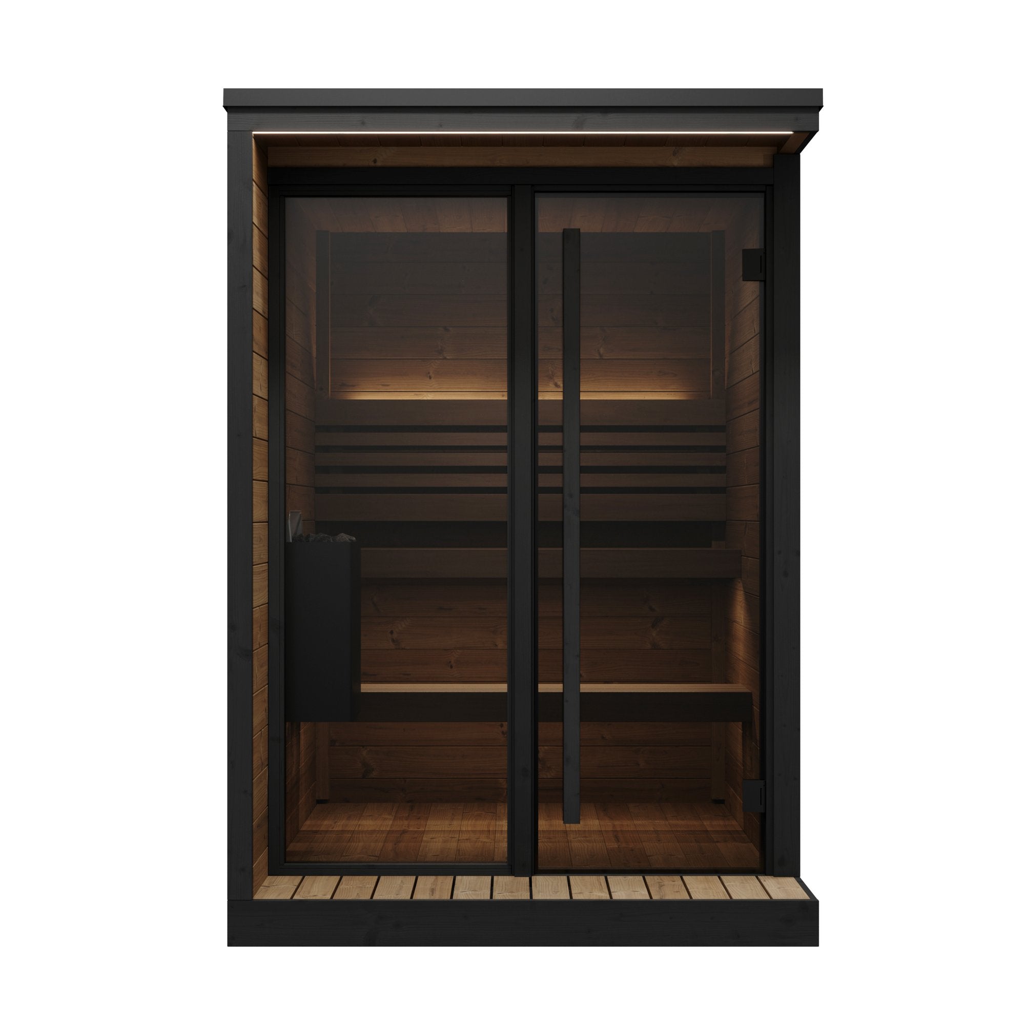 SaunaLife Model GL4 Luxury Outdoor Sauna (SL-MODELGL4)
