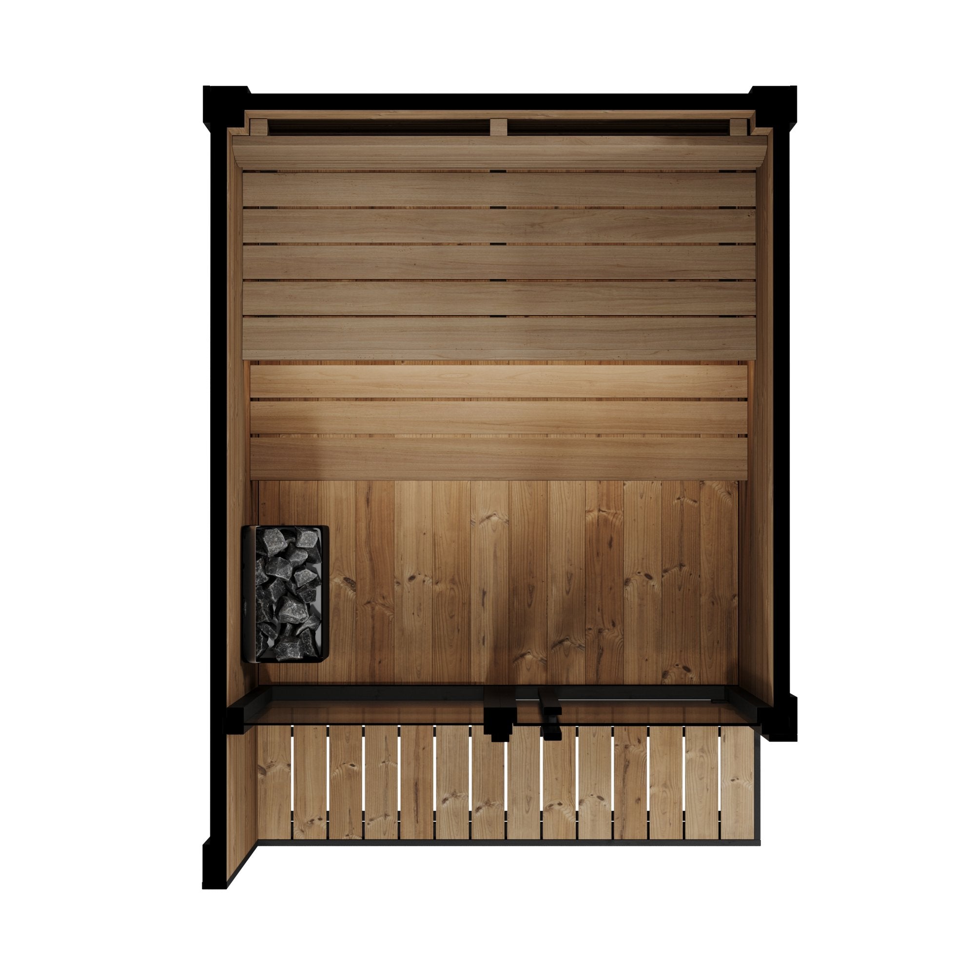 SaunaLife Model GL4 Luxury Outdoor Sauna (SL-MODELGL4)