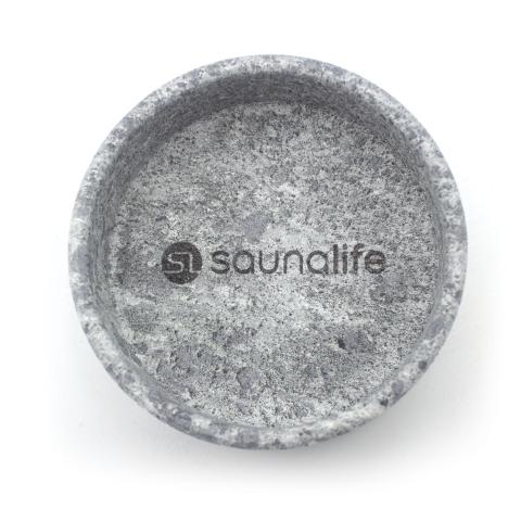 SaunaLife Engraved Logo Soapstone Coaster (128641)