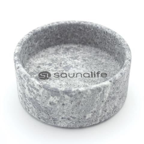 SaunaLife Engraved Logo Soapstone Coaster (128641)