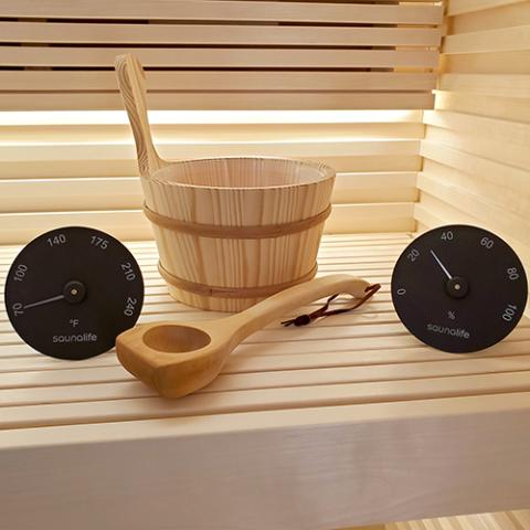 SaunaLife Sauna Accessory Package 3 (ACCPKG-3)