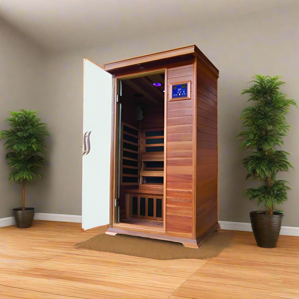 SunRay Sedona 1-2 Person Indoor Infrared Sauna - Image 1