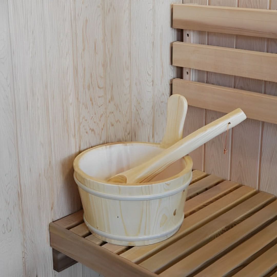SunRay Baldwin 2-Person Indoor Traditional Sauna - Image 4