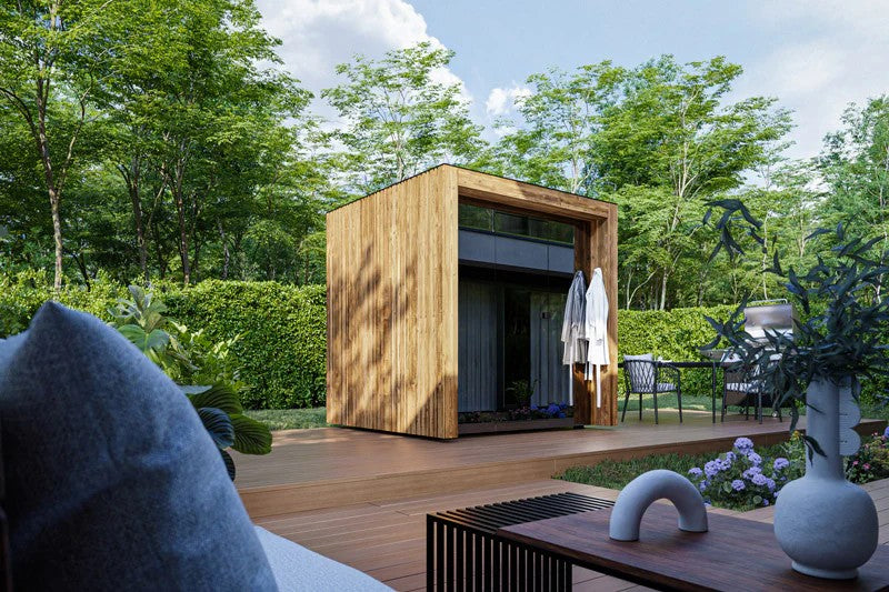 ThermaSol Fortis Outdoor Sauna Cabin (14-FORTIS)