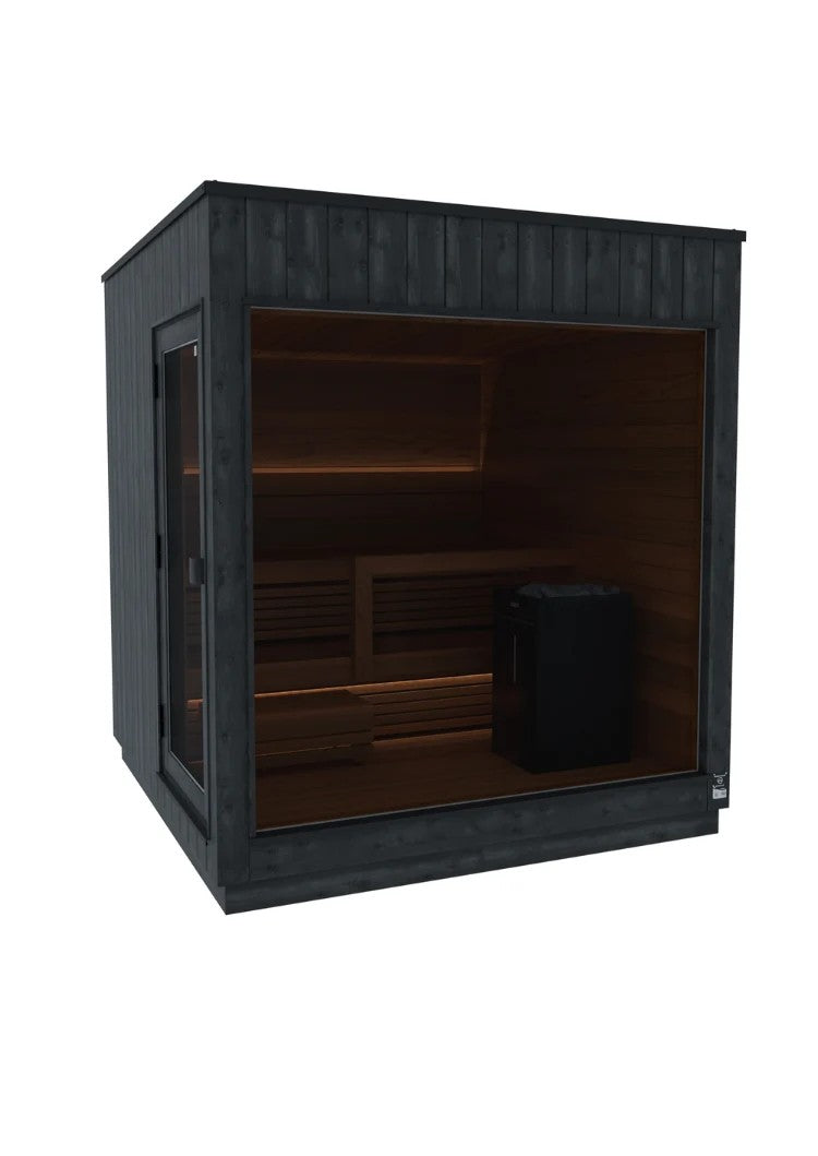 ThermaSol Nordic Misty Outdoor Sauna Cabin (14-KIR-3537)