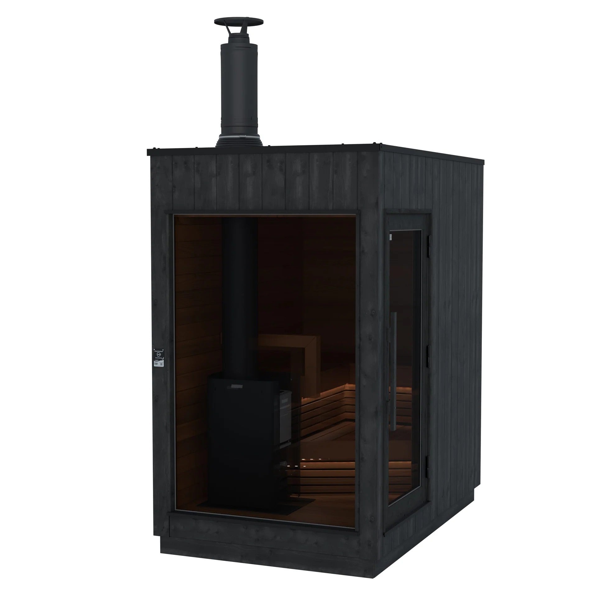 ThermaSol Nordic Misty Outdoor Sauna Cabin (14-KIR-3537)