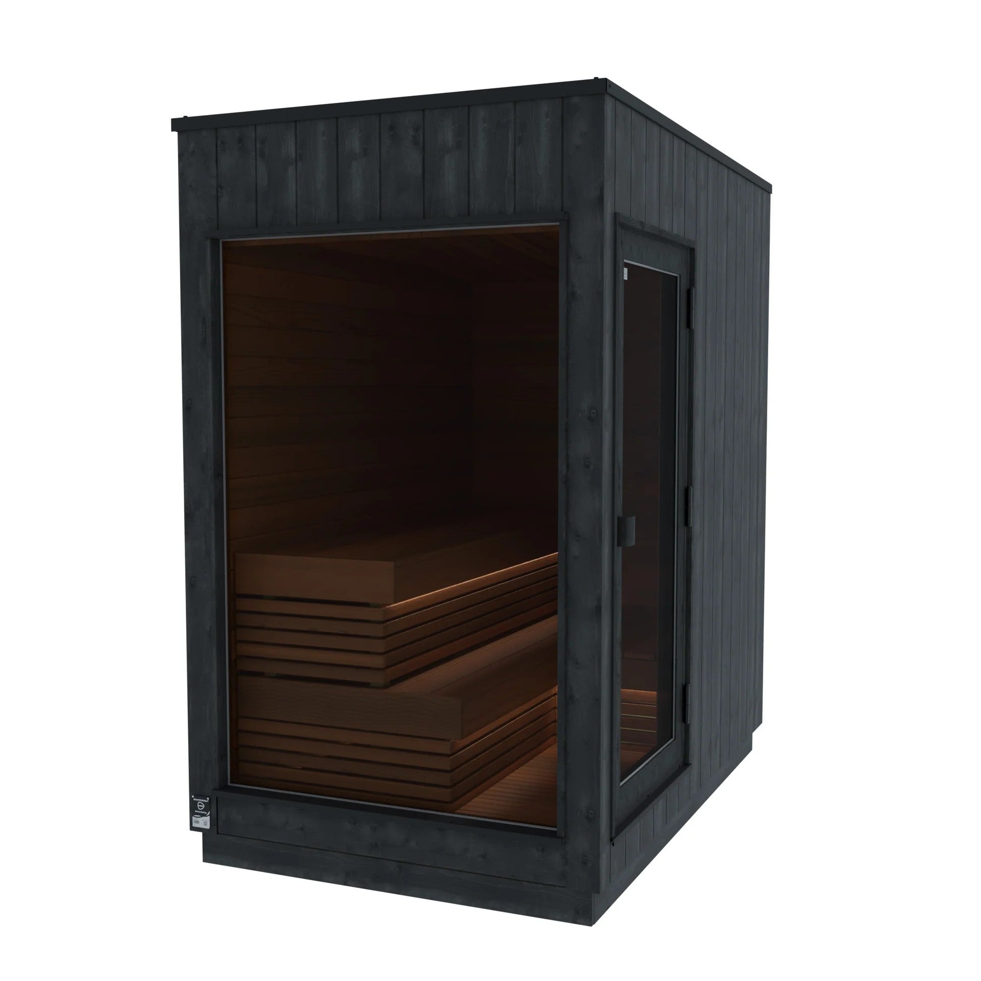 ThermaSol Nordic Misty Outdoor Sauna Cabin (14-KIR-3537)