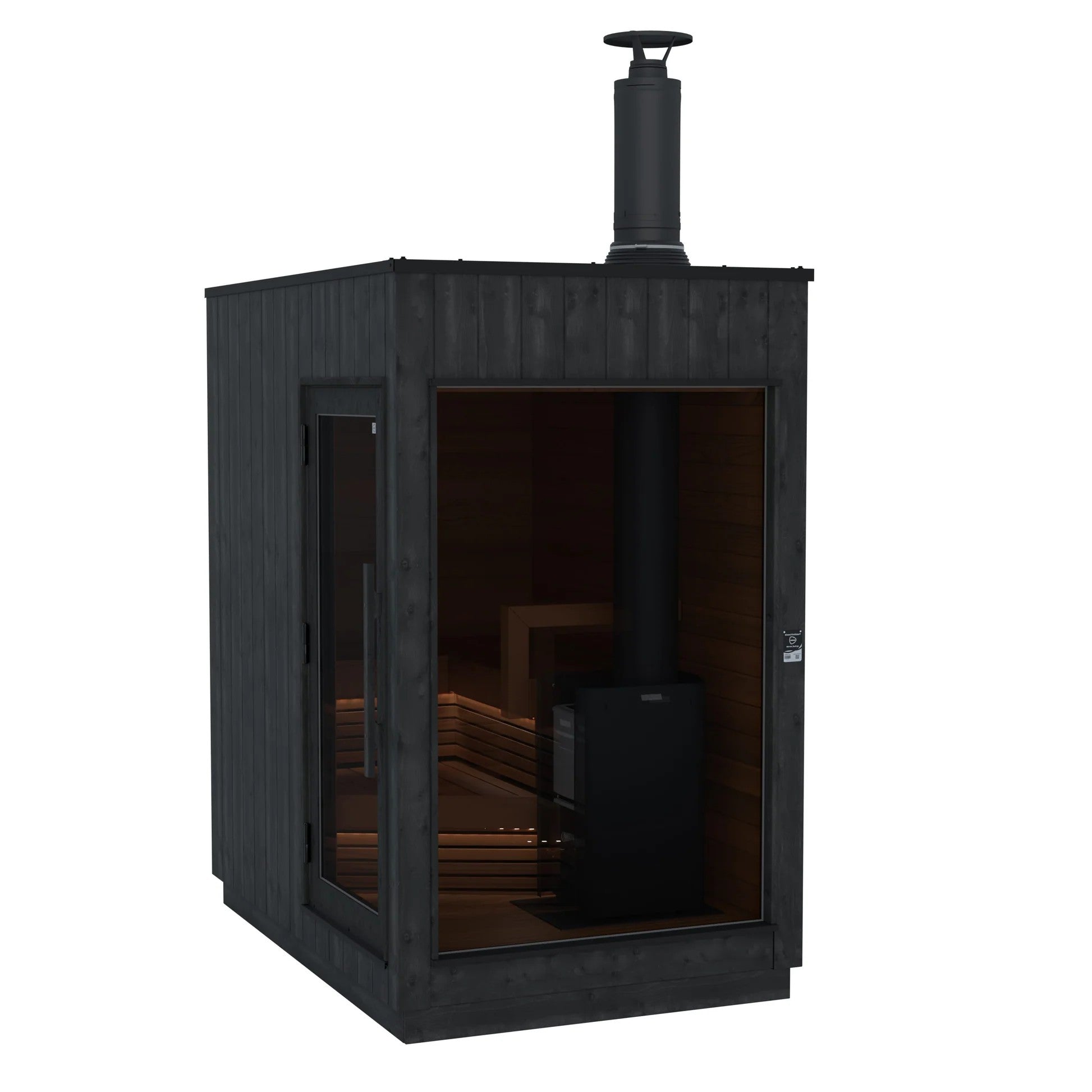 ThermaSol Nordic Misty Outdoor Sauna Cabin (14-KIR-3537)