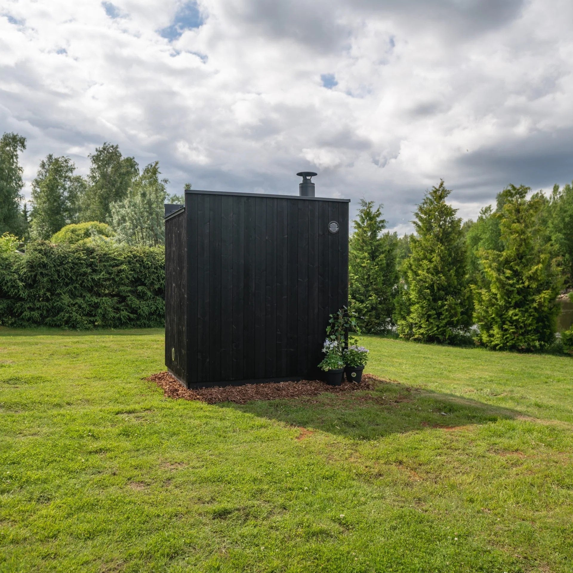 ThermaSol Nordic Misty Outdoor Sauna Cabin (14-KIR-3537)