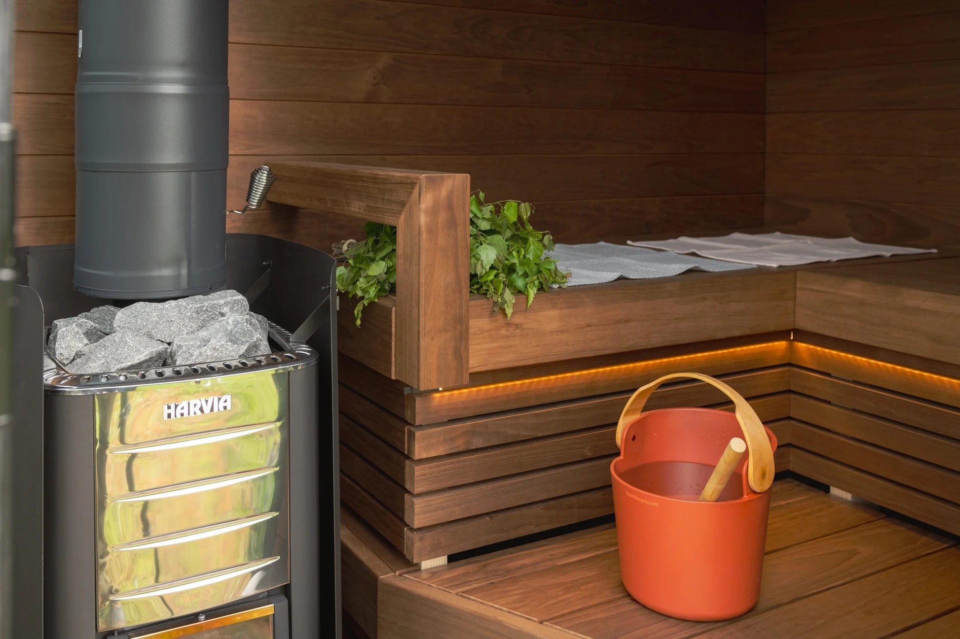 ThermaSol Nordic Misty Outdoor Sauna Cabin (14-KIR-3537)