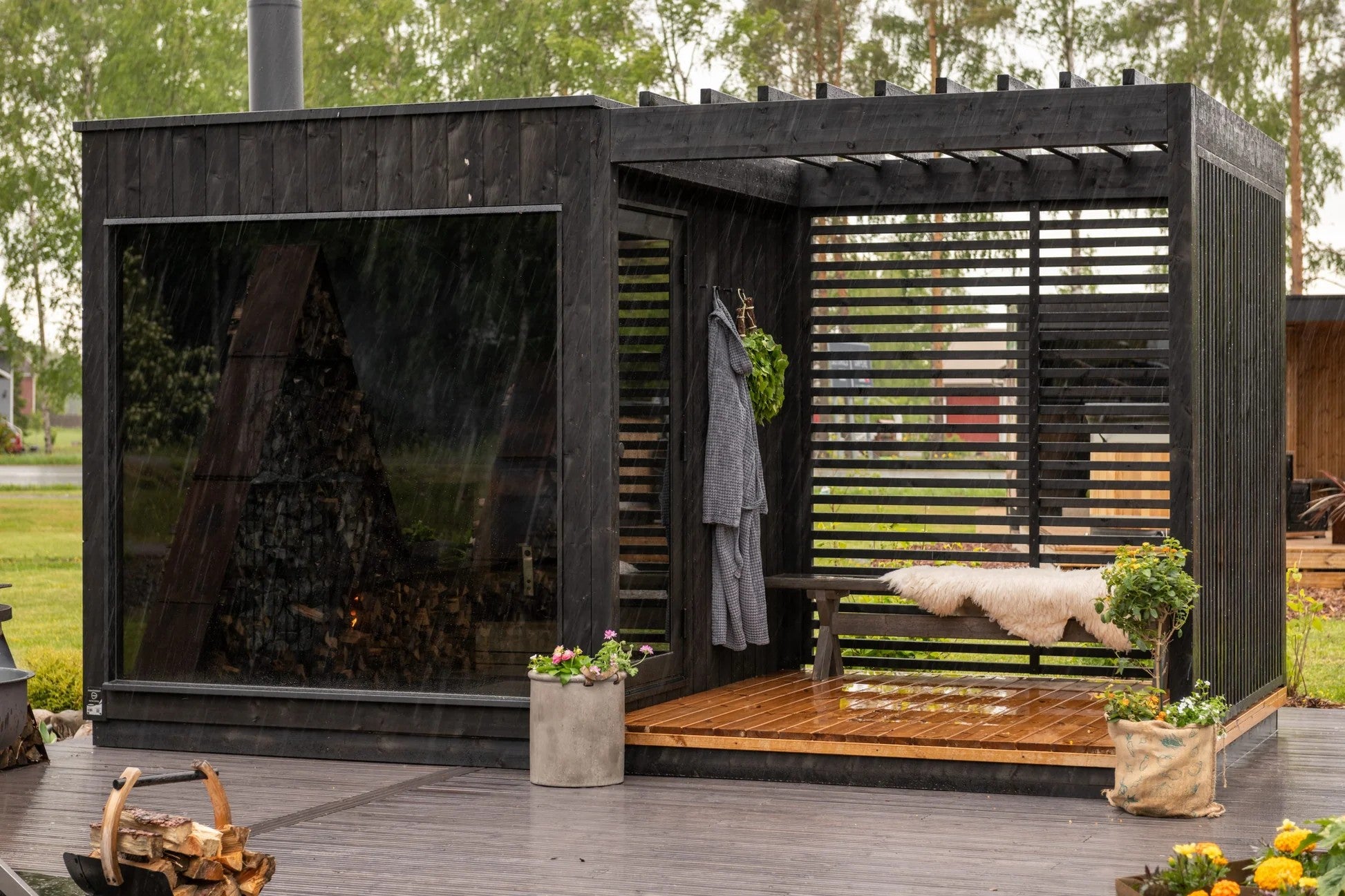 ThermaSol Nordic Misty Pergola Addition (14-KIR-4016)