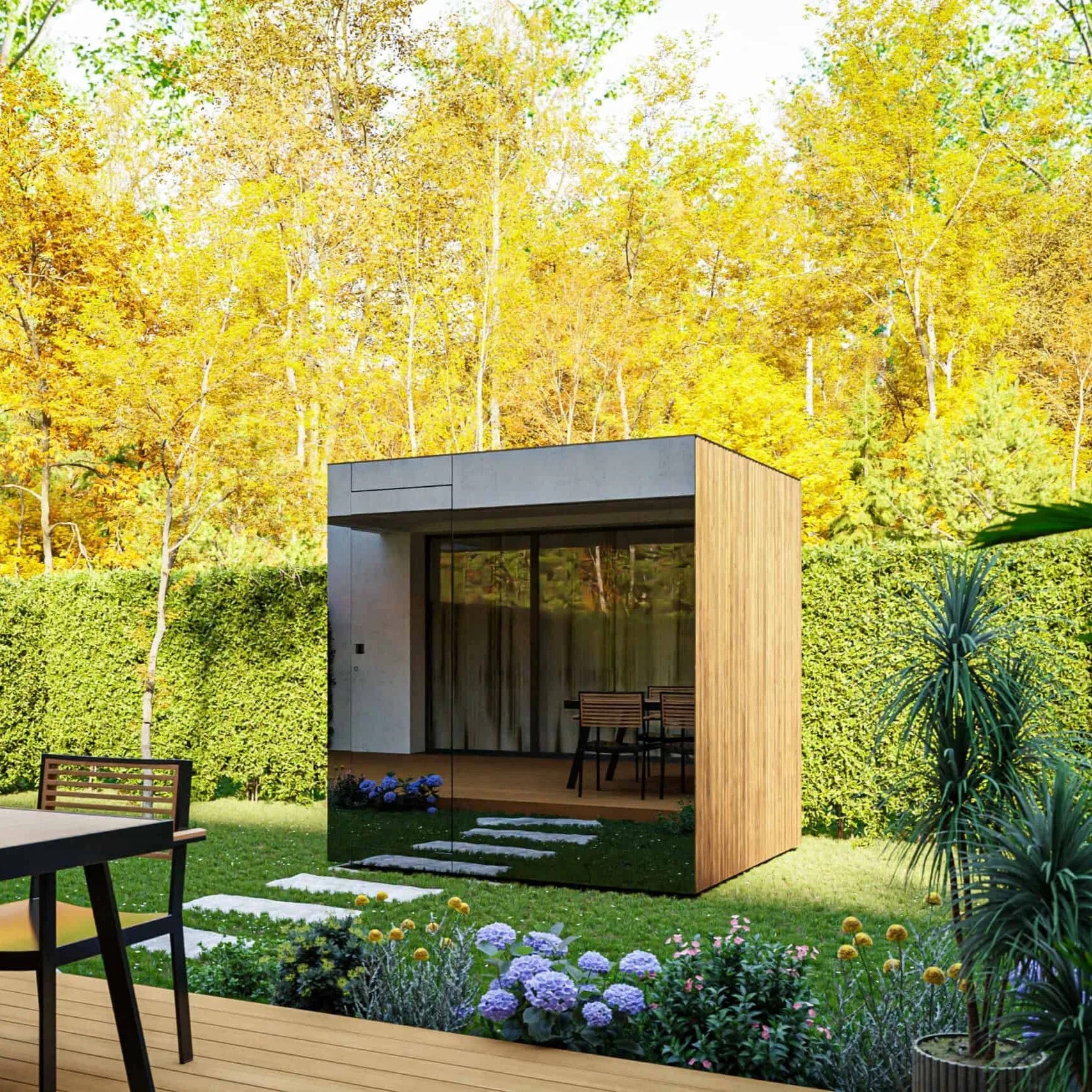 ThermaSol Spectra Outdoor Sauna Cabin (14-SPECTRA)