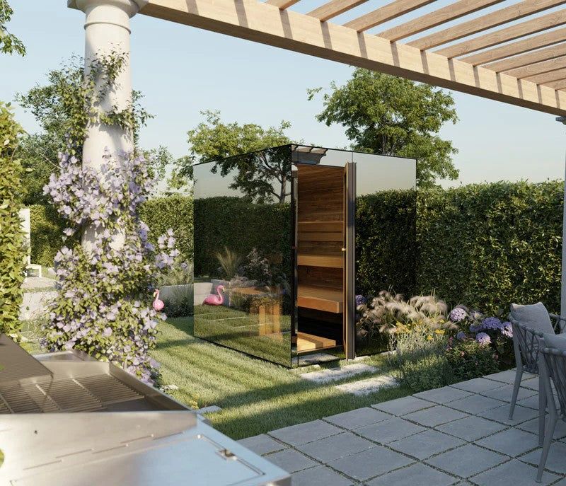 ThermaSol Vue Outdoor Sauna Cabin (14-VUEDL)
