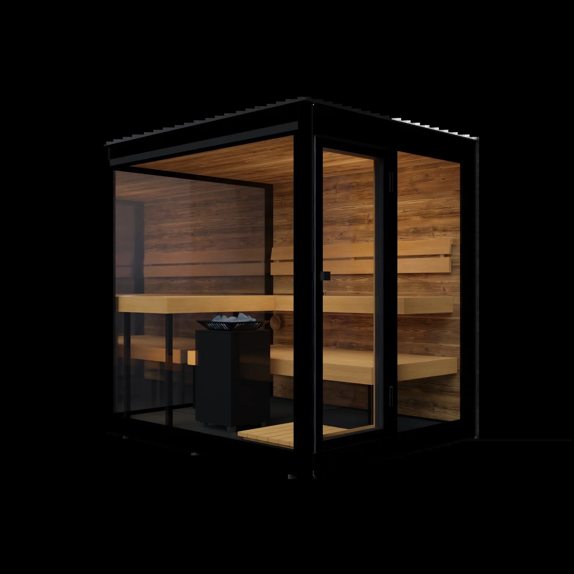 ThermaSol Vue Outdoor Sauna Cabin (14-VUEDL)