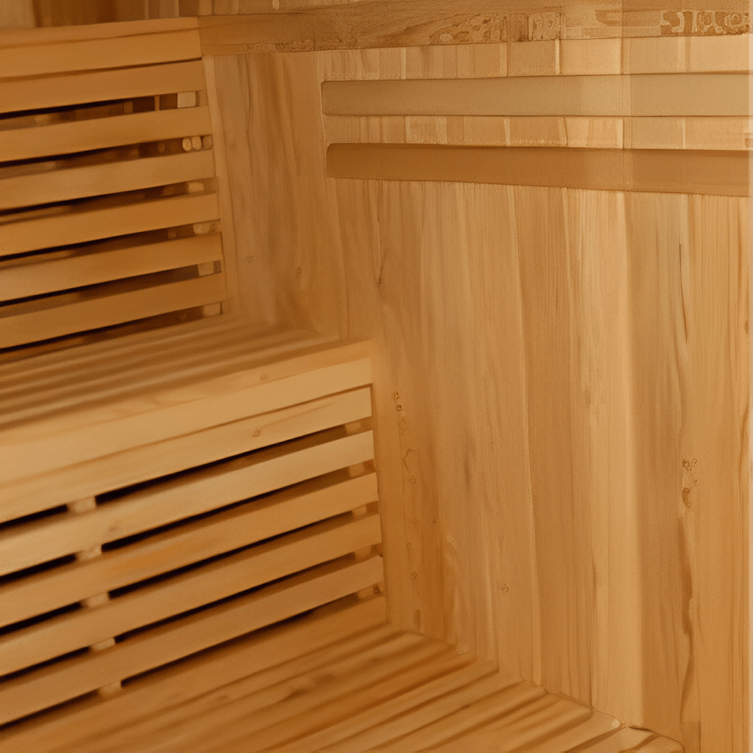 SunRay Tiburon 4-Person Indoor Traditional Sauna - Image 7