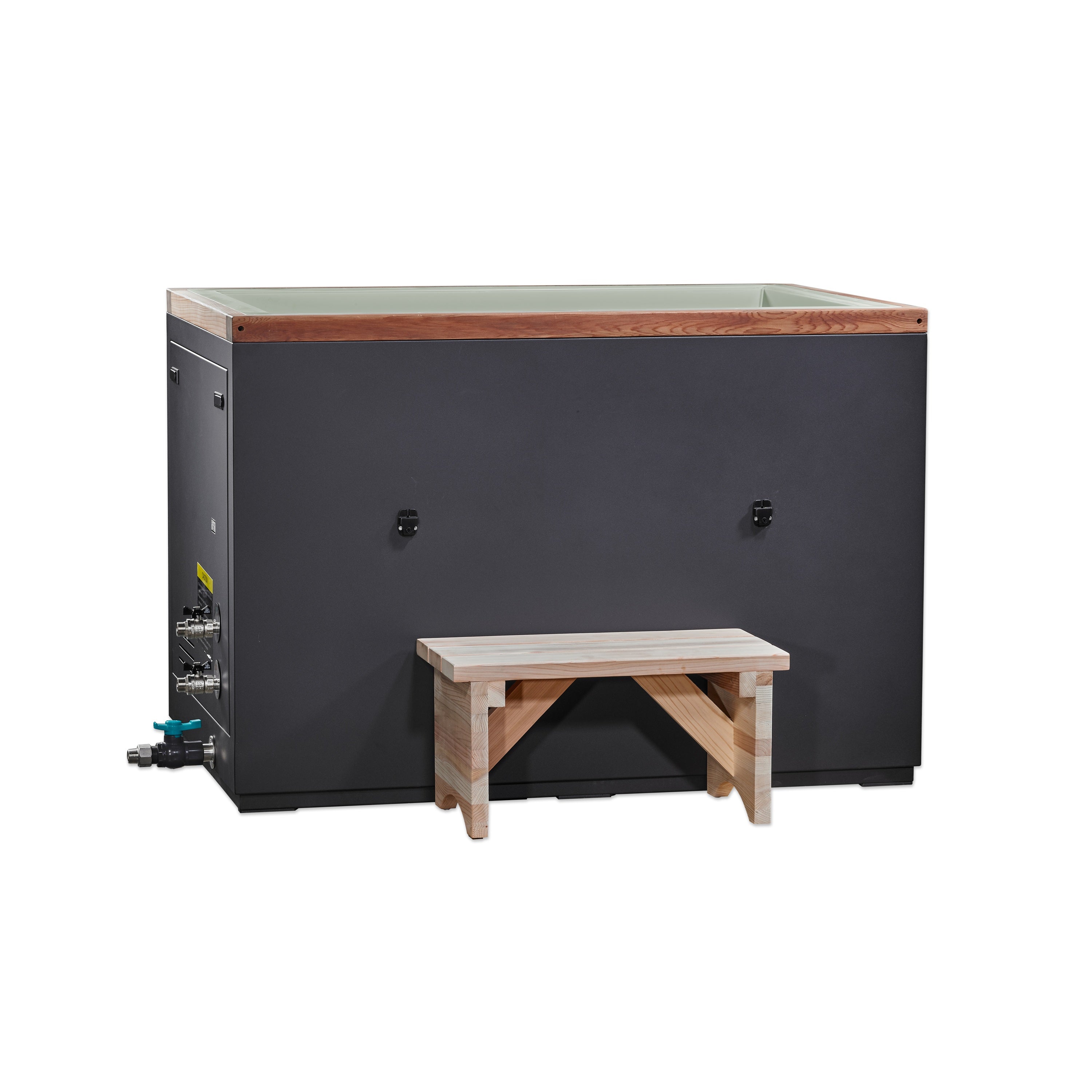 DCT-S-050-PL-34 green front with step and valves shortened 3x3