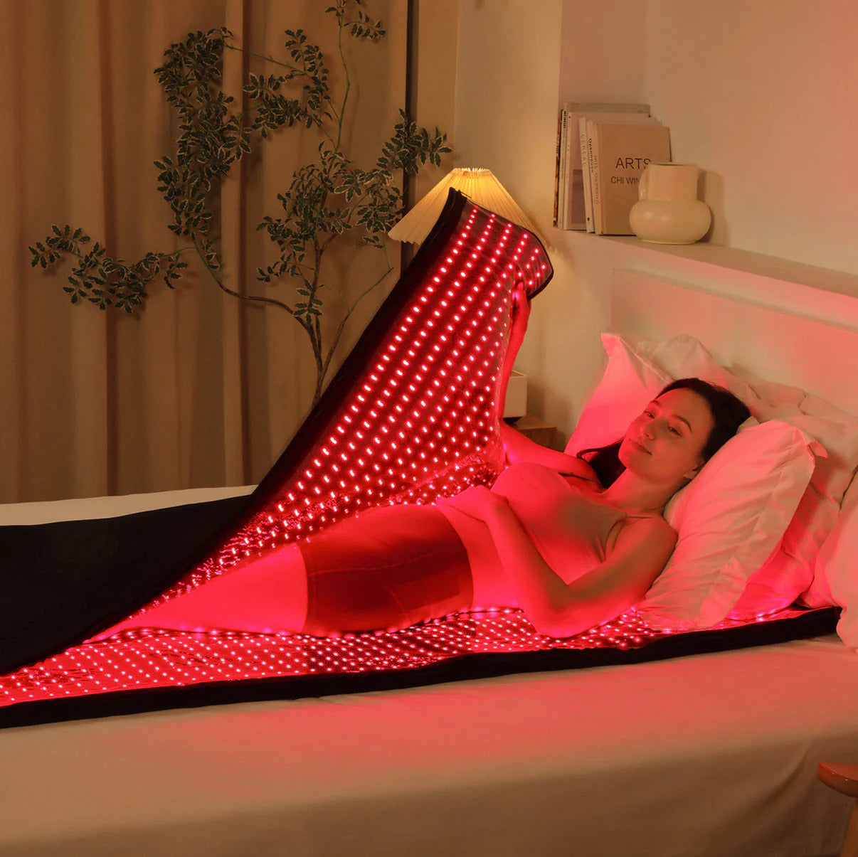 Red and Near-Infrared Light Therapy Mat for Whole Body