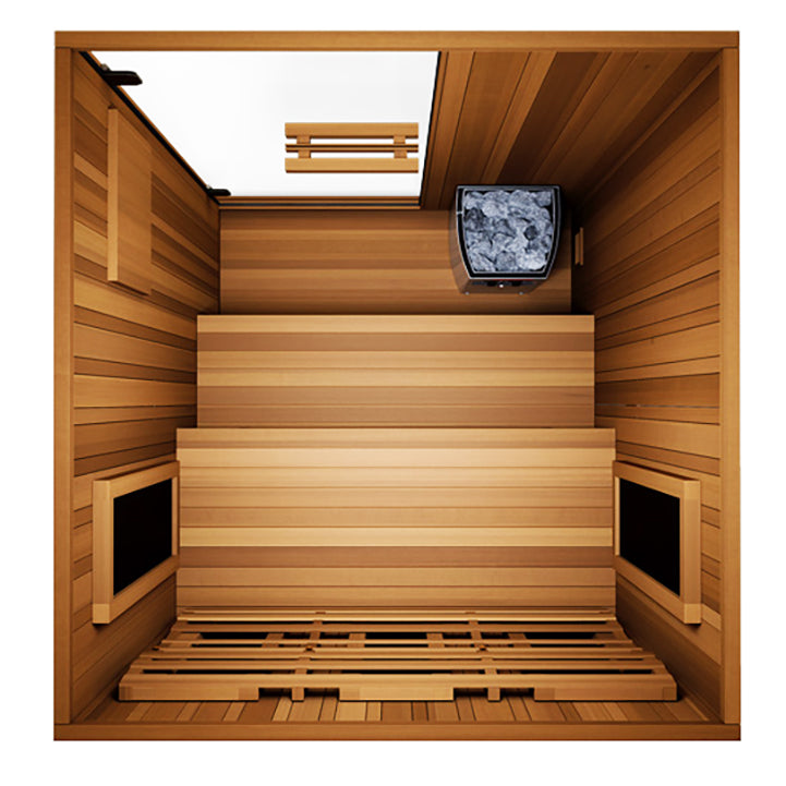 FD-4 Trinity Infra-Steam Combination Sauna | Finnmark Designs