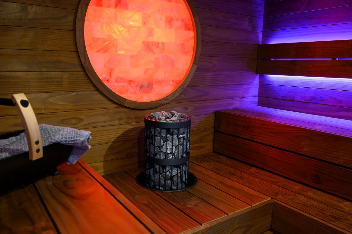 Vulcanite Sauna Heater Stones, Split-Face, 5-10cm