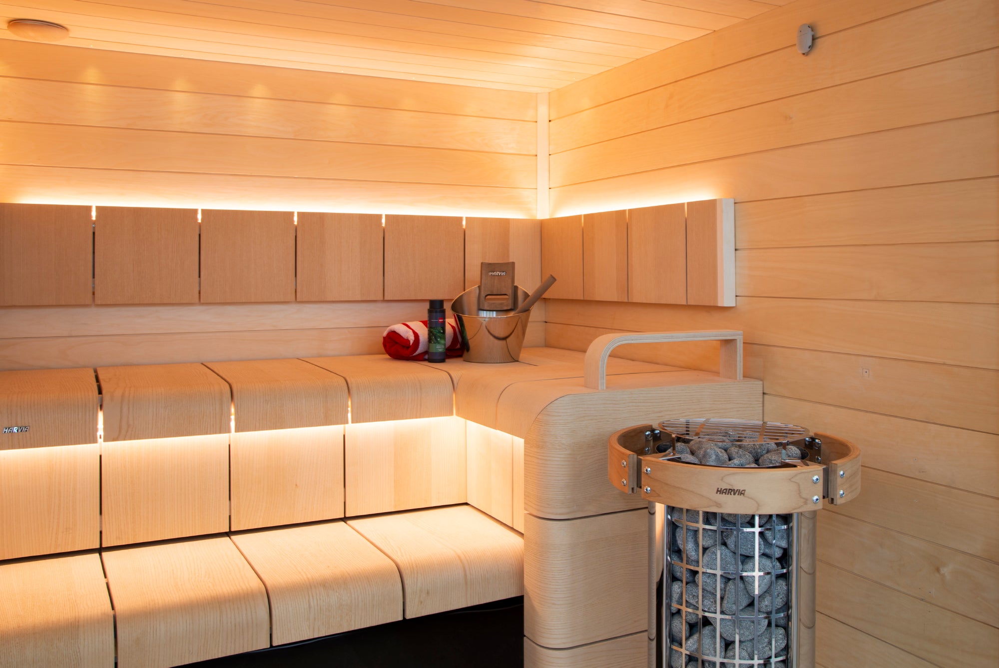 Cilindro Half Series 10.5kW Stainless Steel Sauna Heater at 240V 1PH