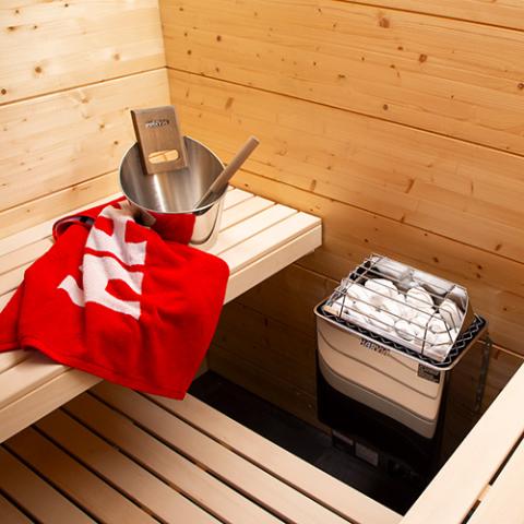 Kip Series 4.5kW Stainless Steel Sauna Heater at 240V 1PH