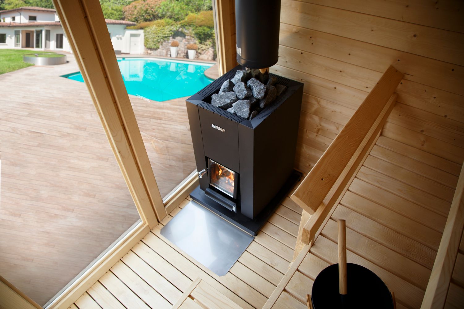 Linear Series, 17.9kW, Wood Sauna Stove