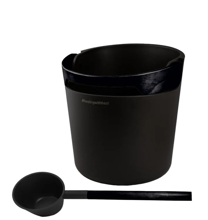 Sauna Bucket and Ladle Set