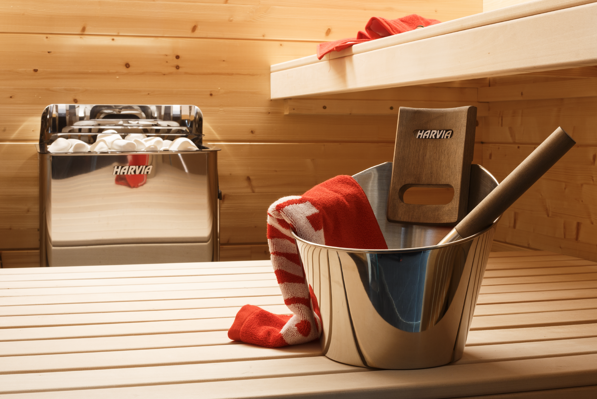 The Wall Series, 8kW, Stainless Steel Sauna Heater, 240V 1PH