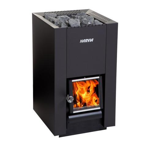 GreenFlame Series, 15.7kW, Water Tank, Wood Sauna Stove