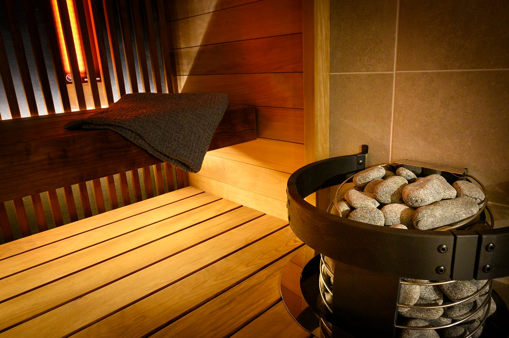 Spirit Series 9kW Sauna Heater, Black