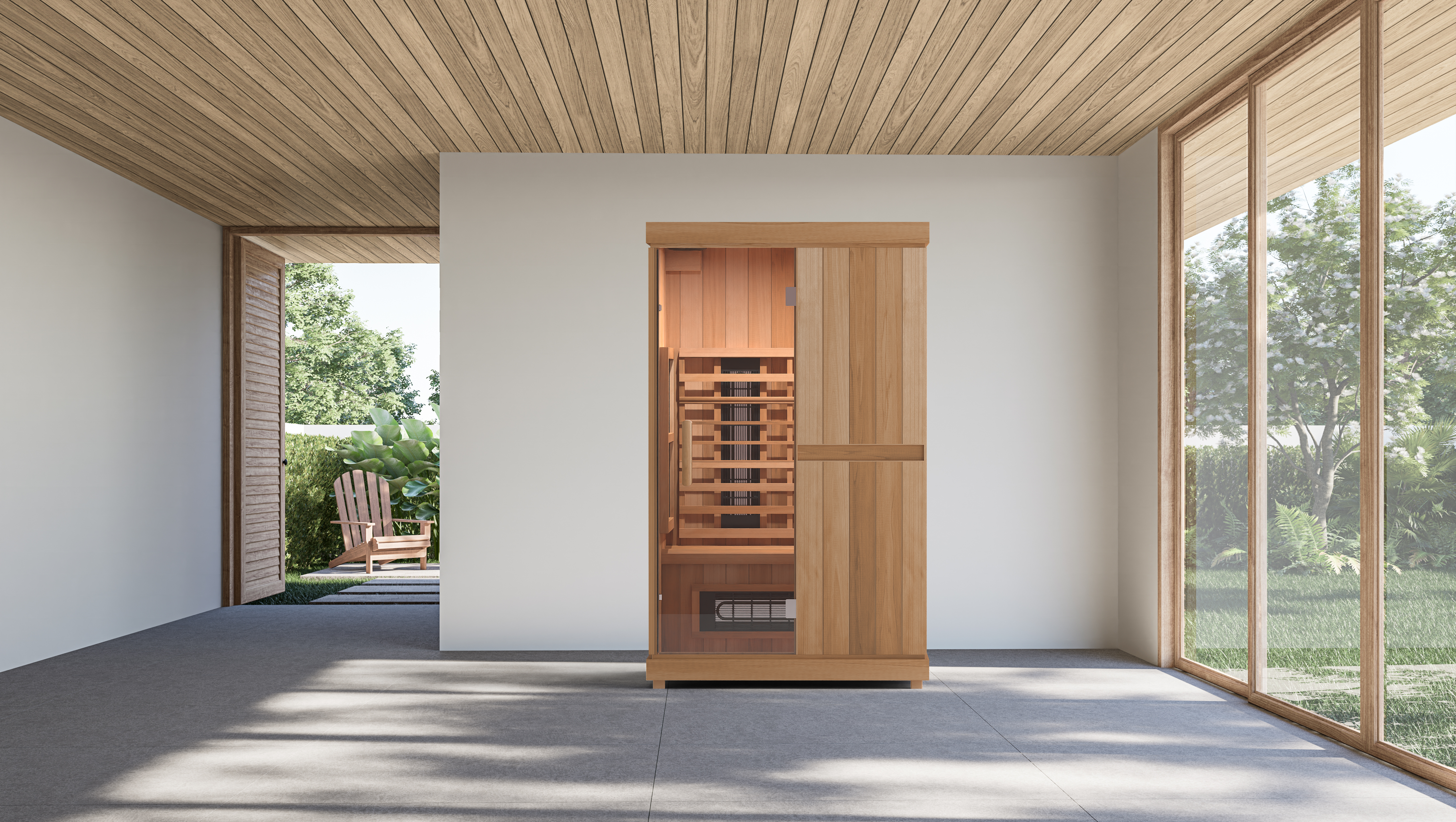 FD-3 Full-Spectrum Infrared Sauna | Finnmark Designs