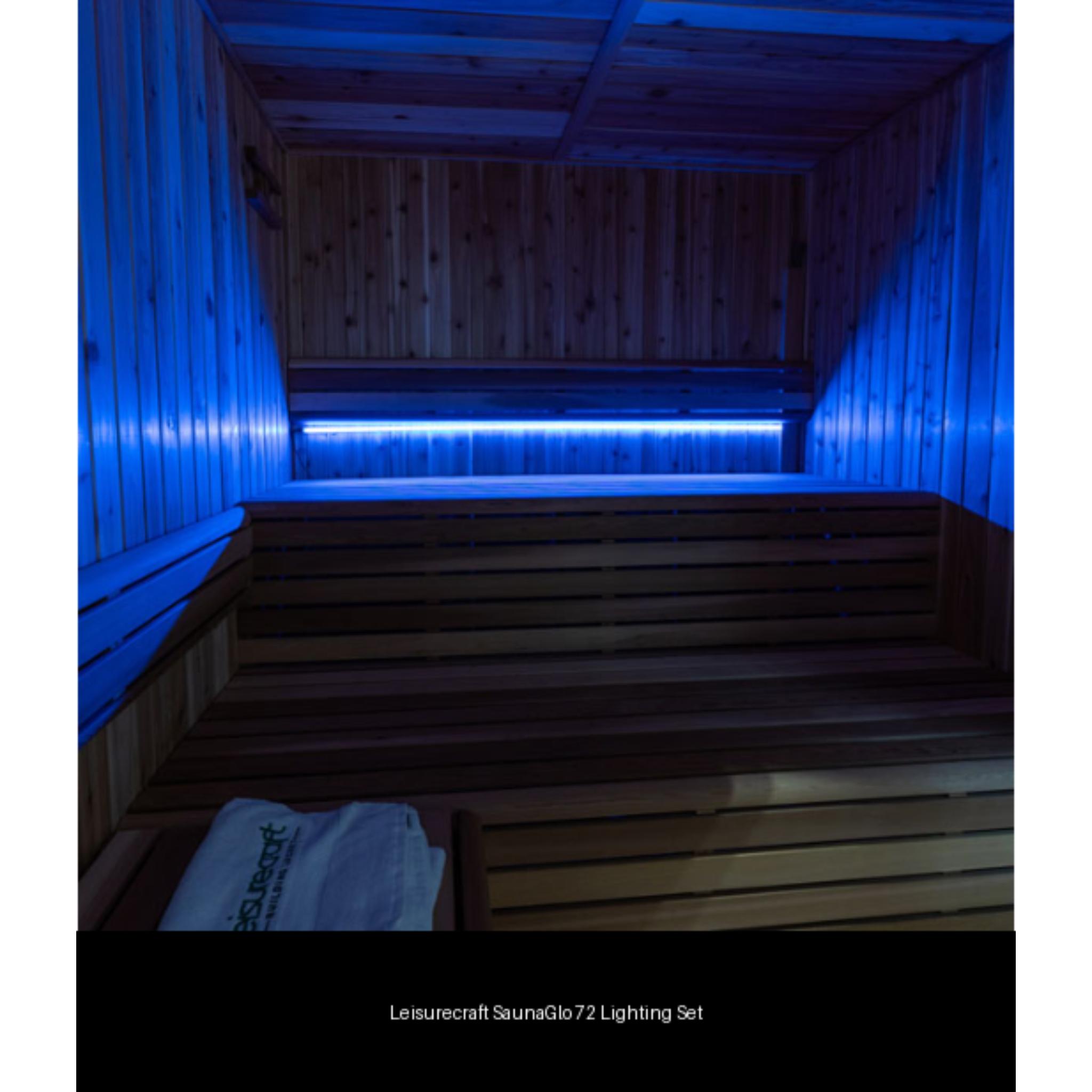 Leisurecraft Canadian Timber Georgian Cabin Sauna with Wood Burning Heater (CTC88W)