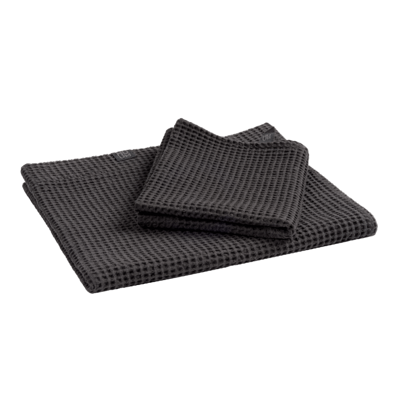 Sauna Towel Collection Set, Black