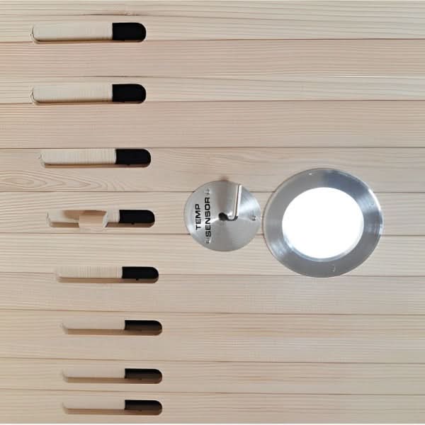 SunRay Bristol Bay 4-Person Indoor Infrared Corner Sauna