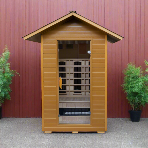 SunRay Burlington 2-Person Outdoor Infrared Sauna